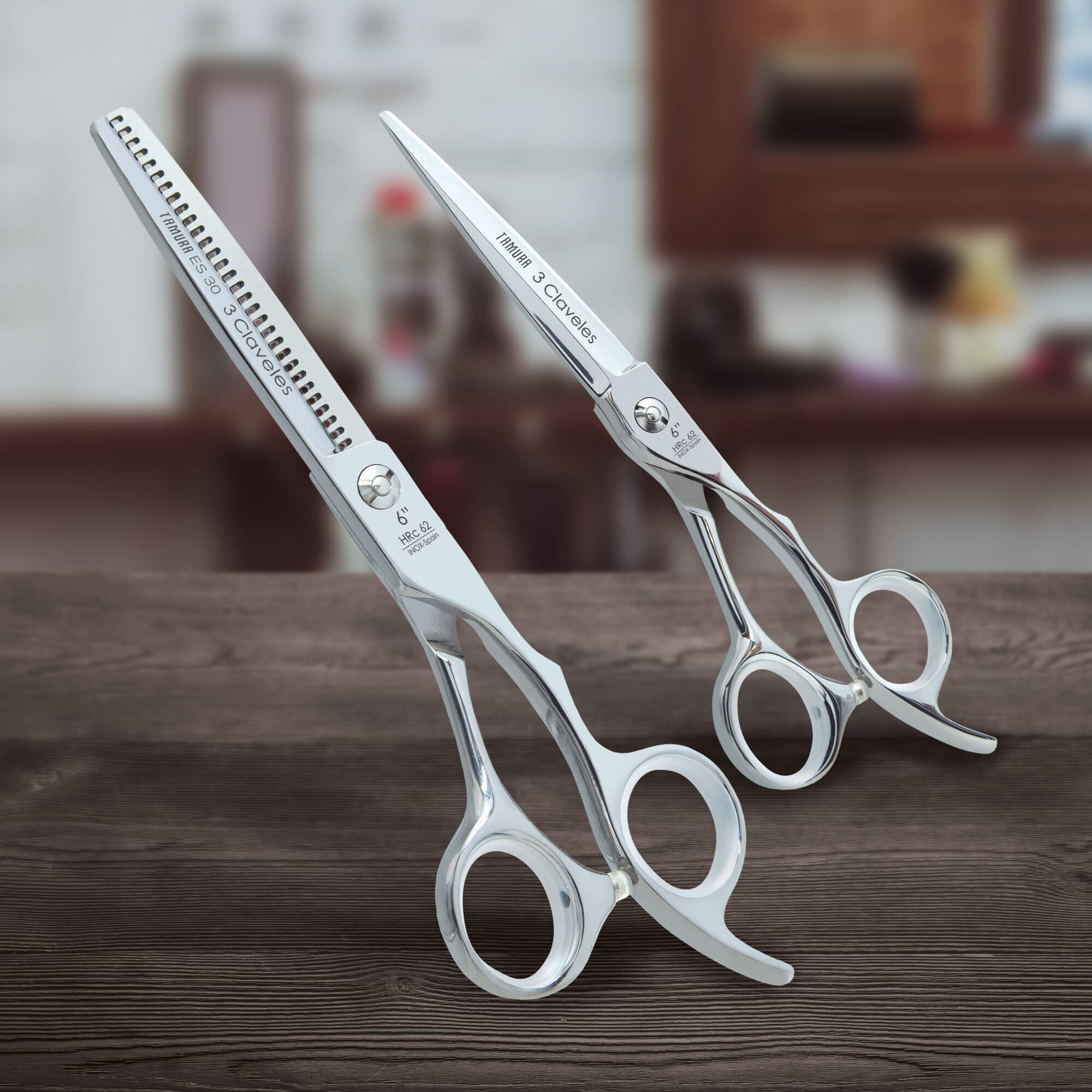 Professional hairdressing scissors 3 Claveles