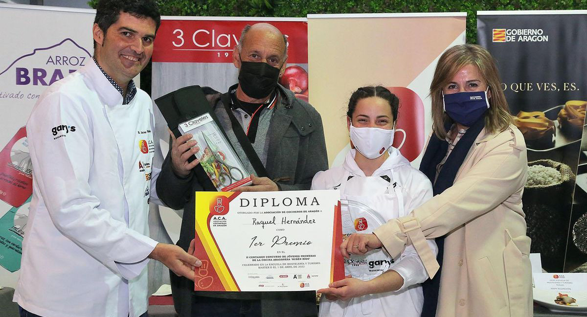 II Young Promises of Aragonese Cuisine Competition 'Rubén Ríos'’