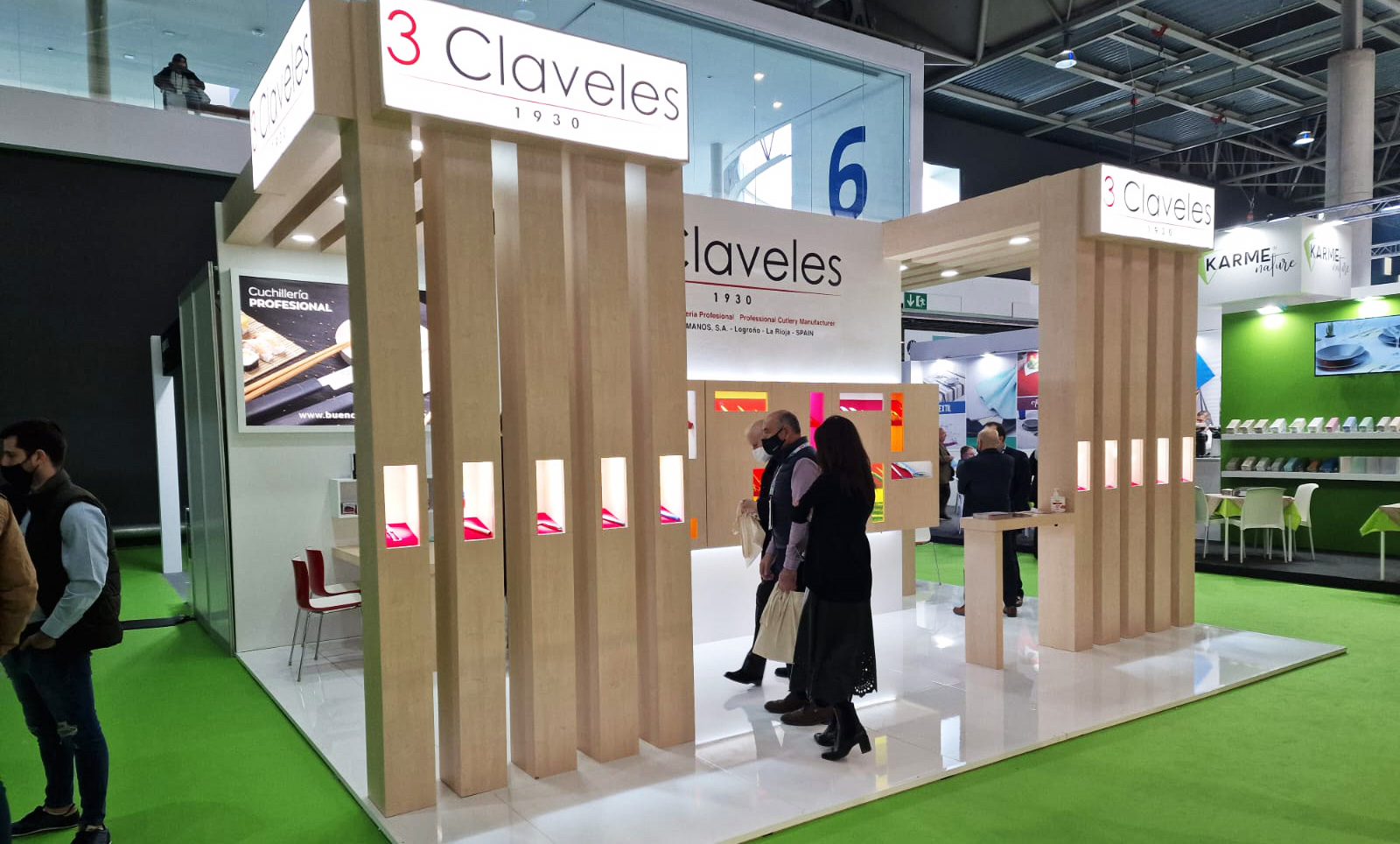 3 Claveles en Alimentaria - Hostelco